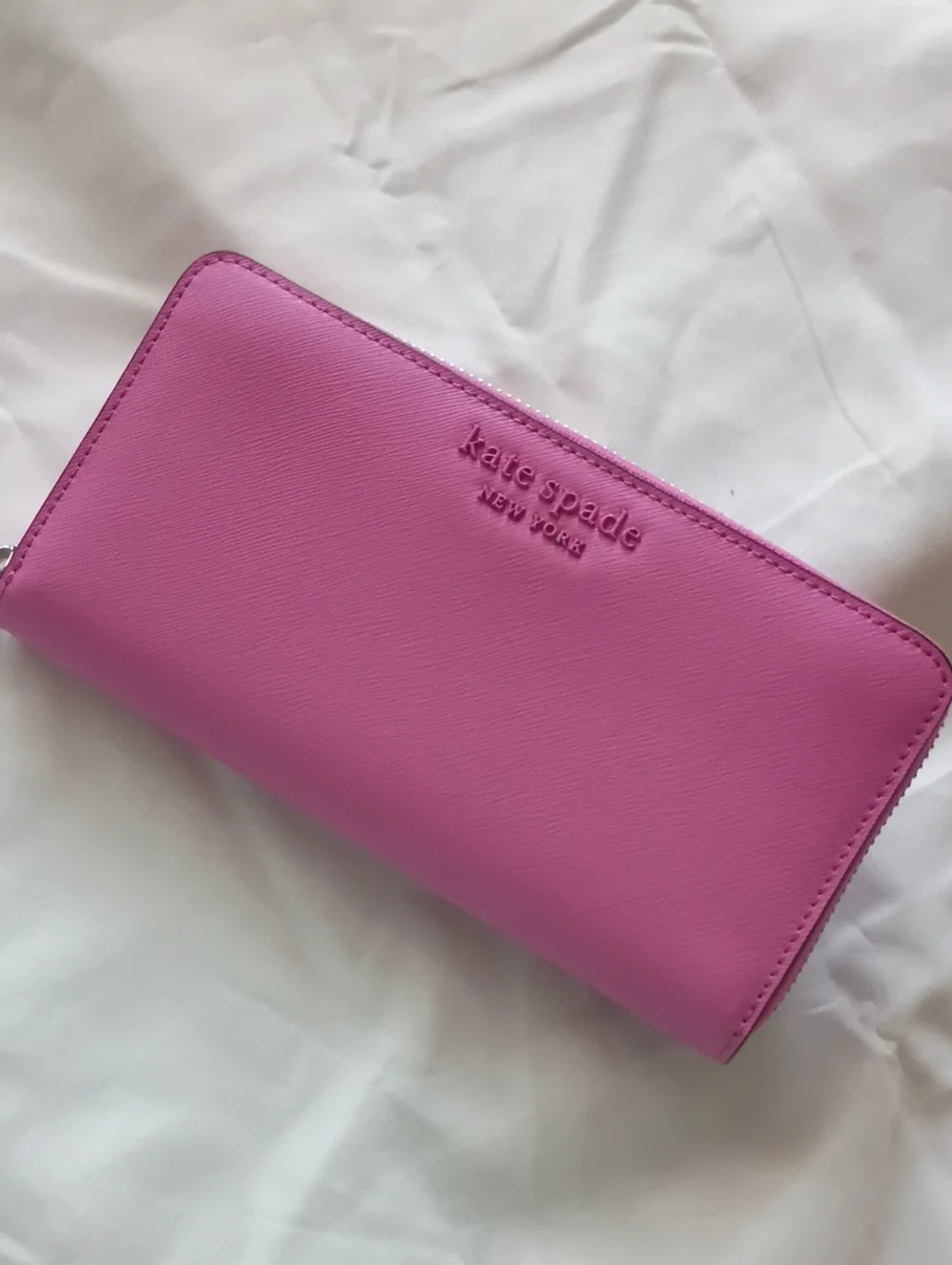 Kate Spade Pink Zip-Around Wallet